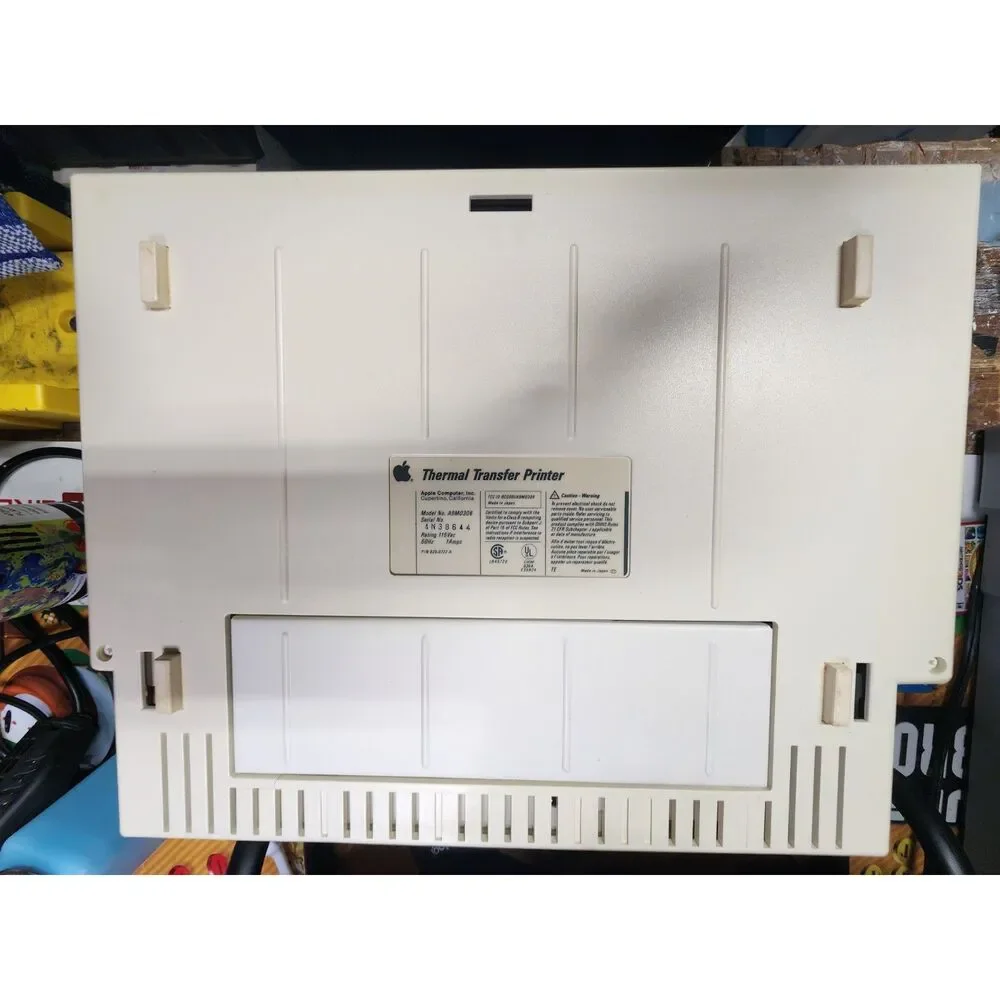 Apple Thermal Transfer Printer - Powers On